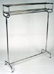 Garment Rack with Double Hat Rack (Available in 48" and 60")