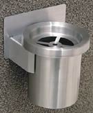 Wall Mounting Grate Top Cigarette Ashtray