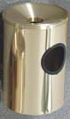 Funnel Top Ash-Trash Waste Receptacle - Wall Mounted