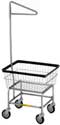 Wire Laundry Hamper with Single Hanging Bar