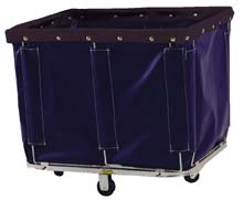 Large Capacity Commercial Grade l Laundry Hamper Cart (In Blue)