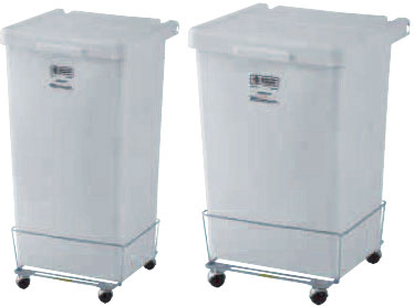 Plastic Clothing Hamper with Wheels
