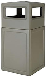 Large Capacity Outdoor Waste Receptacle Smokers Outpost 38SQESGRDM
