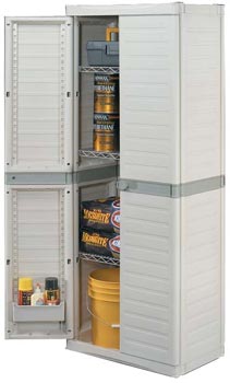 Industrial Plastic Cabinet Shelf System