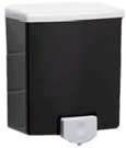 40 Oz Capacity  Black Wall Mounted Soap Dispenser 