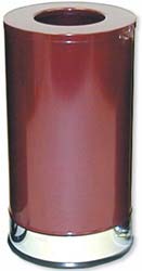 Burgundy Waste Receptacle (International Collection) 